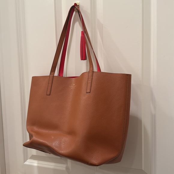 Kate Spade Brown and Red Tote Bag & Wallet - Picture 15 of 16